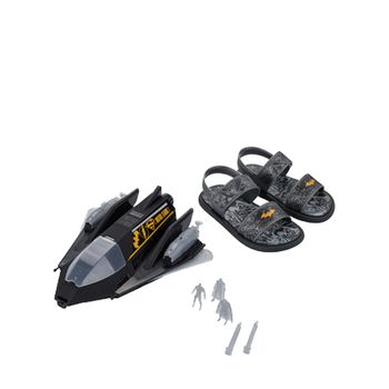 Sandalia-Preta-e-Prata-Kids-Batman-Velcro-|-Liga-da-Justica-Tamanho--25---Cor--PRETO-0